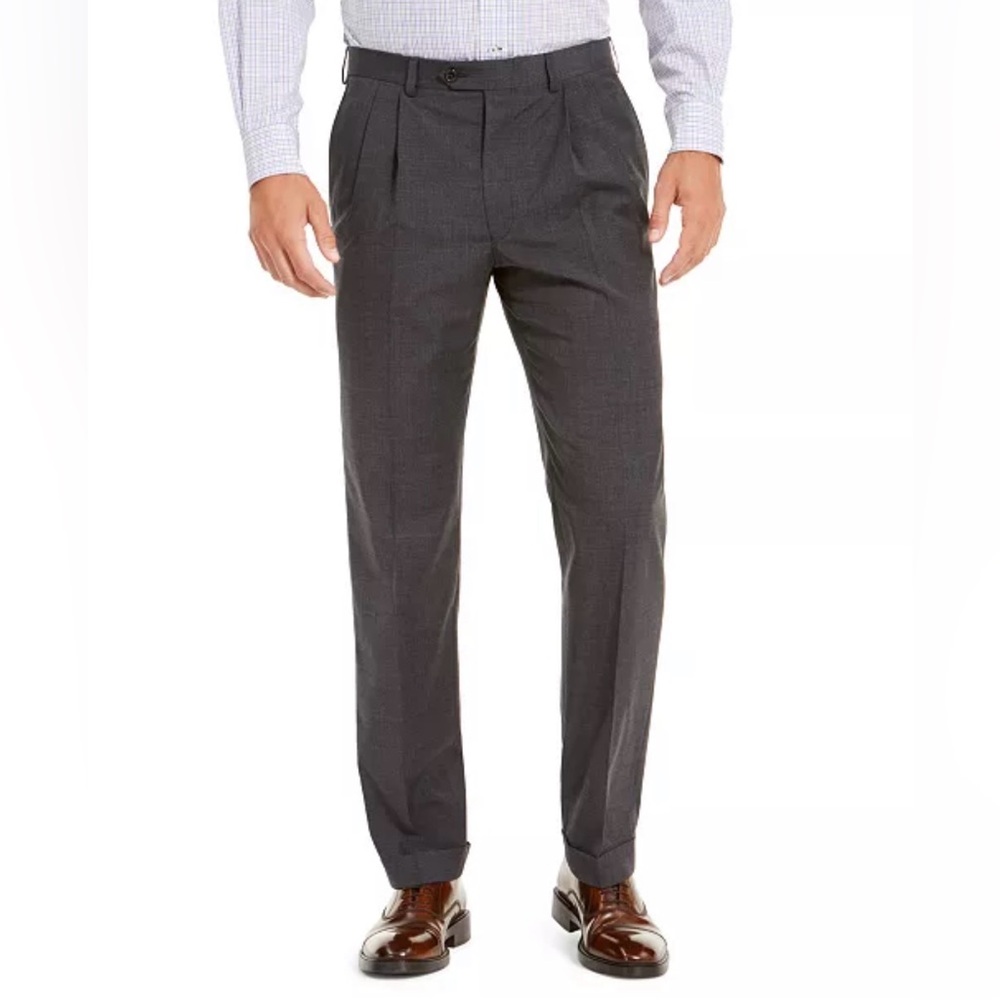 Like New Lauren Wool pleated dress pants. 36W 32L